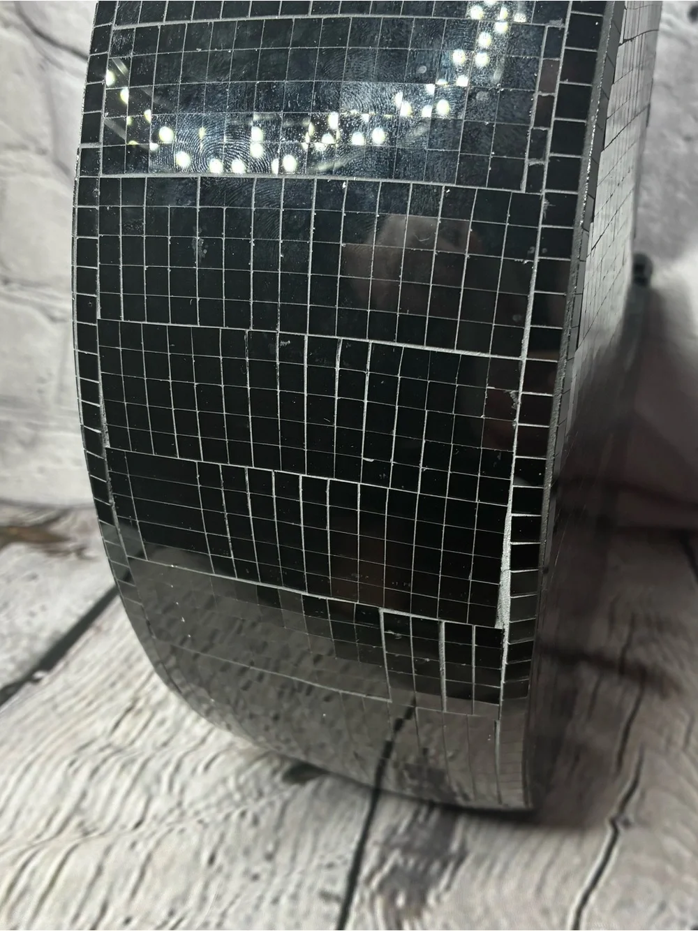 Maximalist Black Gothic Witchy Celestial Halloween Mosaic Disco Glam Moon Decor